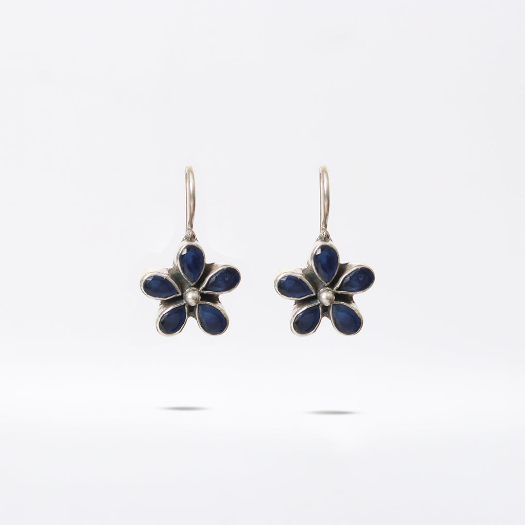 Hydro Blue Sapphire Hook Earrings